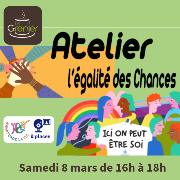 ☕️🤝Atelier L’égalité des chances