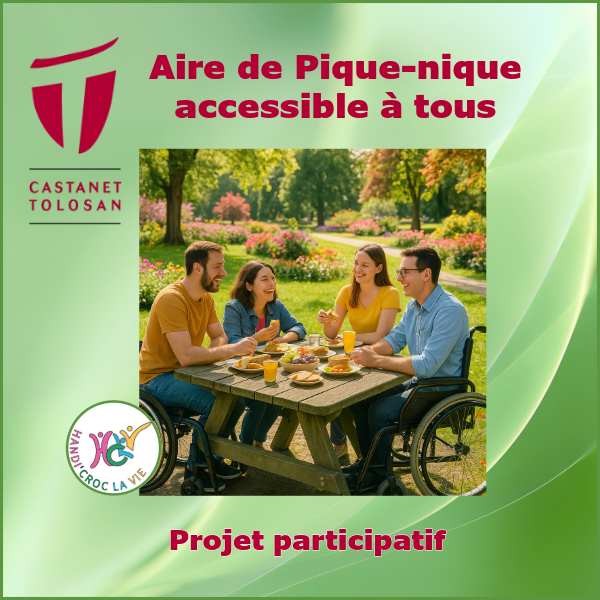 Projet participatif "Aire de pique-nique accessible à tous