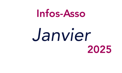 Infos-Asso Janvier 2025
