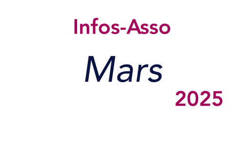 Infos-asso mars 2025