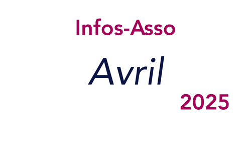 Info-asso avril 2025