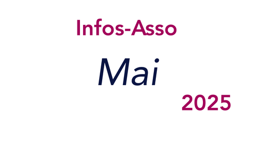 Infos-asso mai 2025