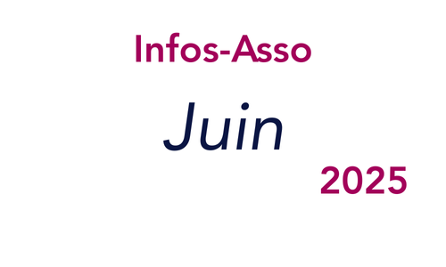 Infos-asso juin 2025