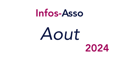 Infos-asso aout 2024