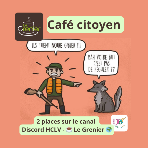 ☕️ Café citoyen : la Chasse 🐗