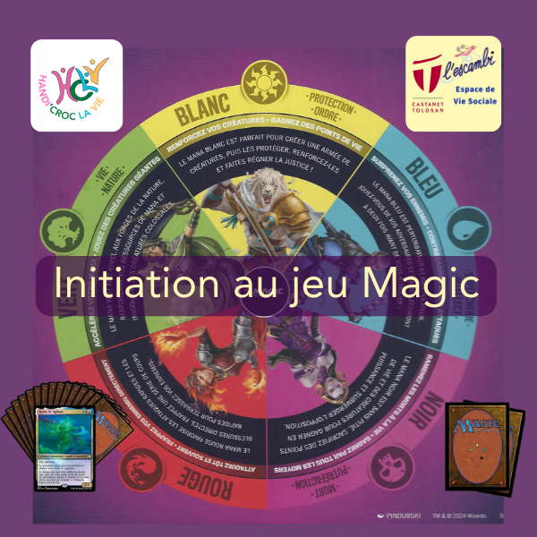 Initiation au jeu de Magic à l'ESCAMBI