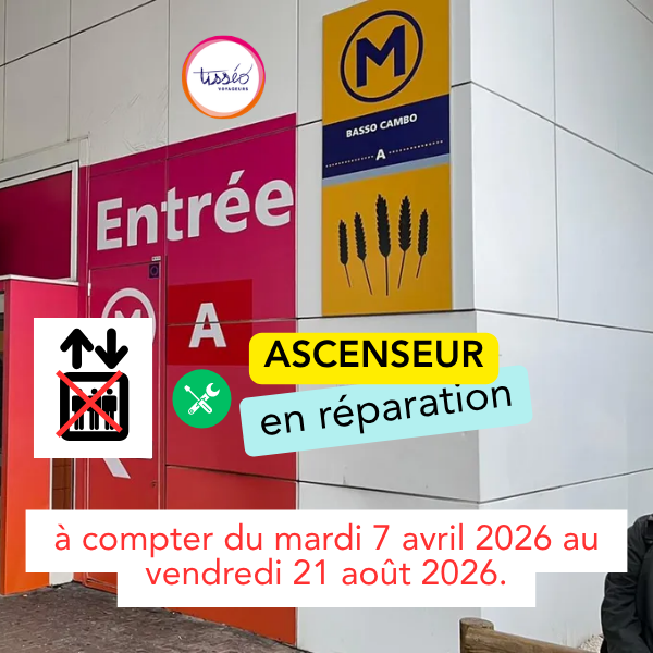 Basso Cambo ascenseur en réparation